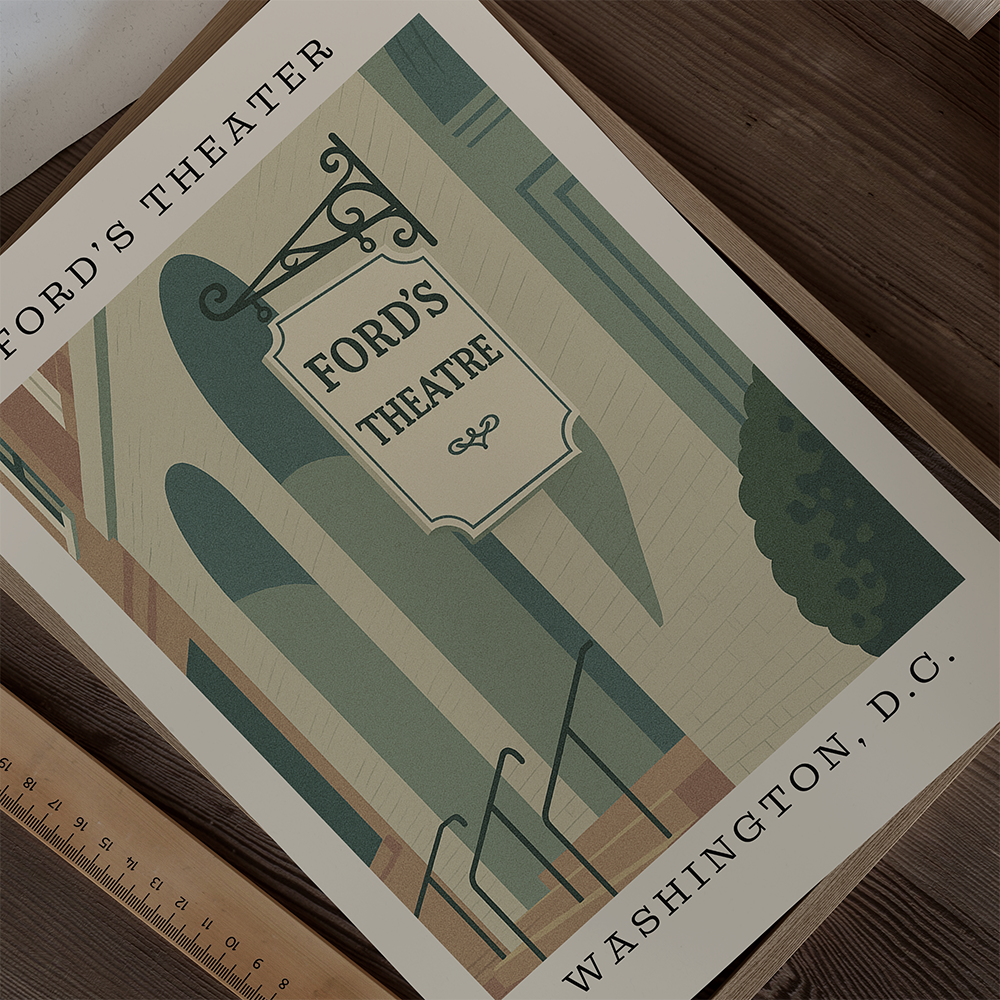 Ford’s Theater Art Print – Washington, D.C.