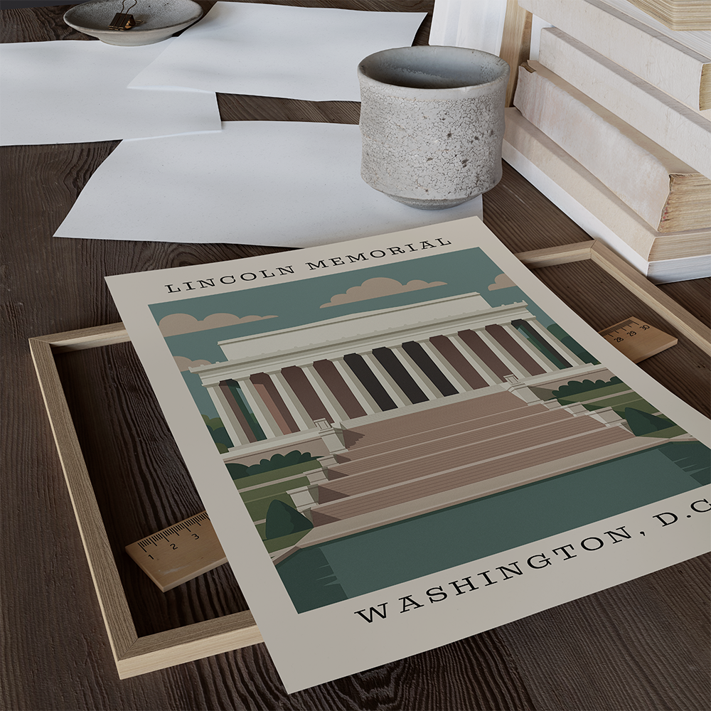 Lincoln Memorial Art Print – Washington, D.C.