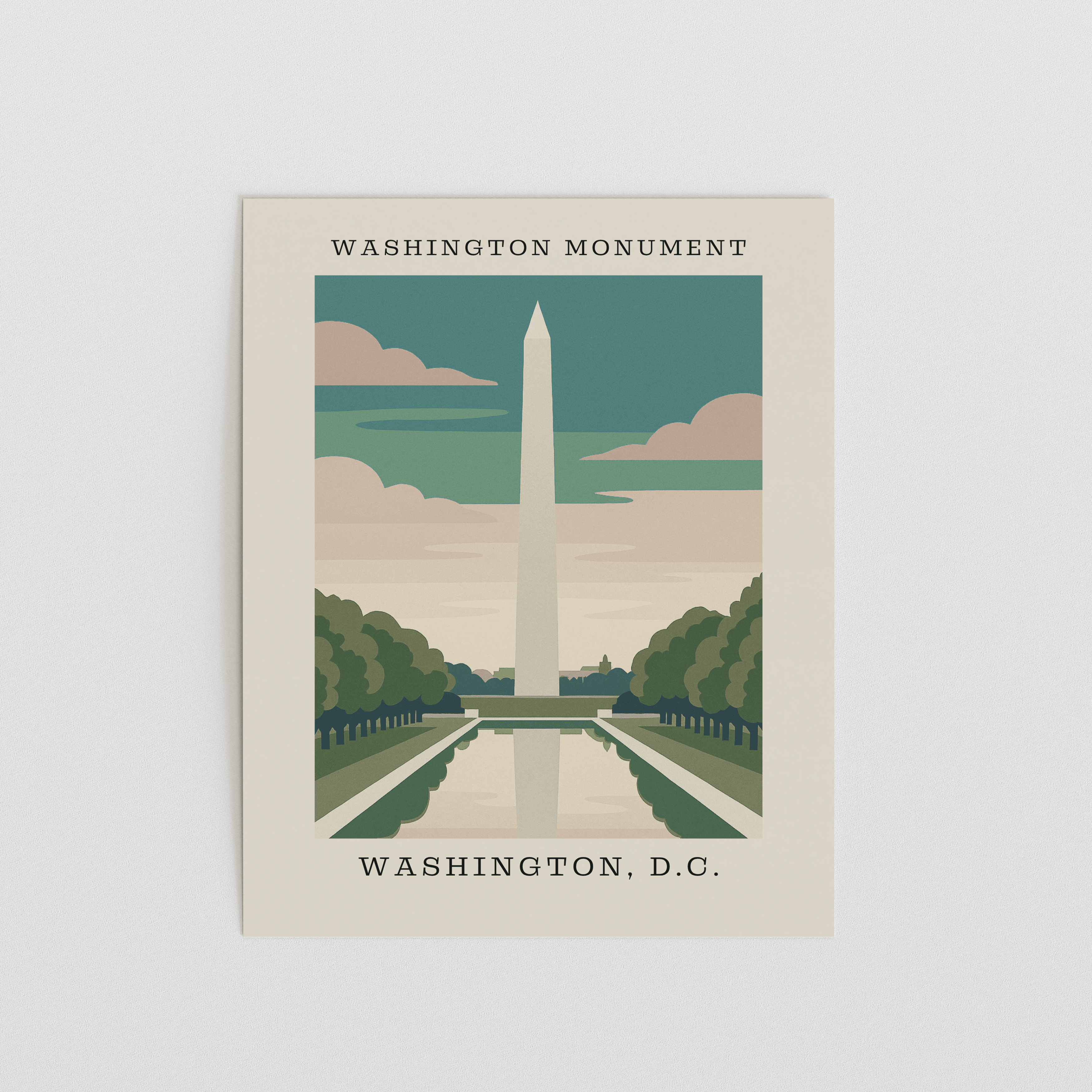 Washington Monument Art Print – Washington, D.C.