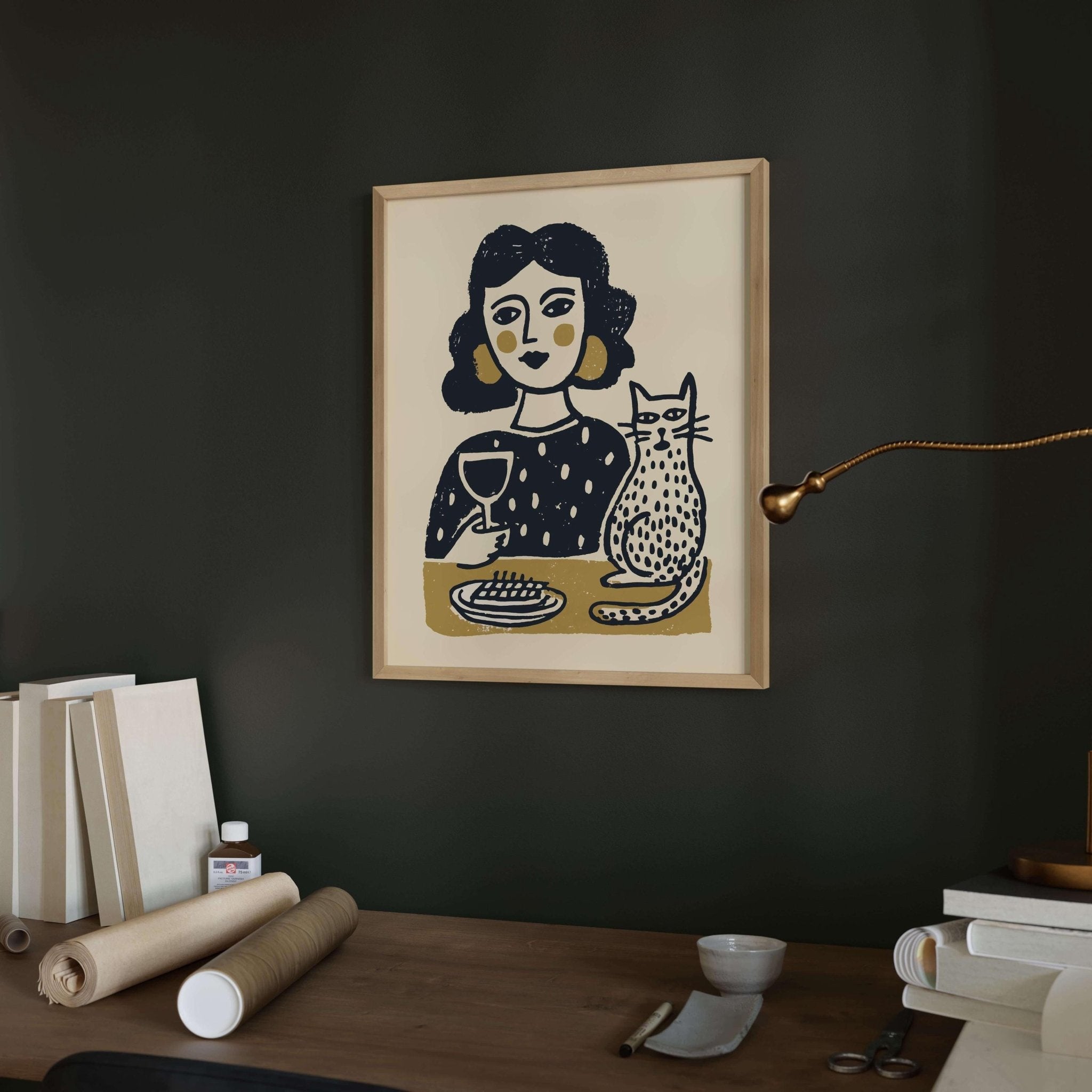 Cat, Wine, and Mind Your Business - The FlatFile Society