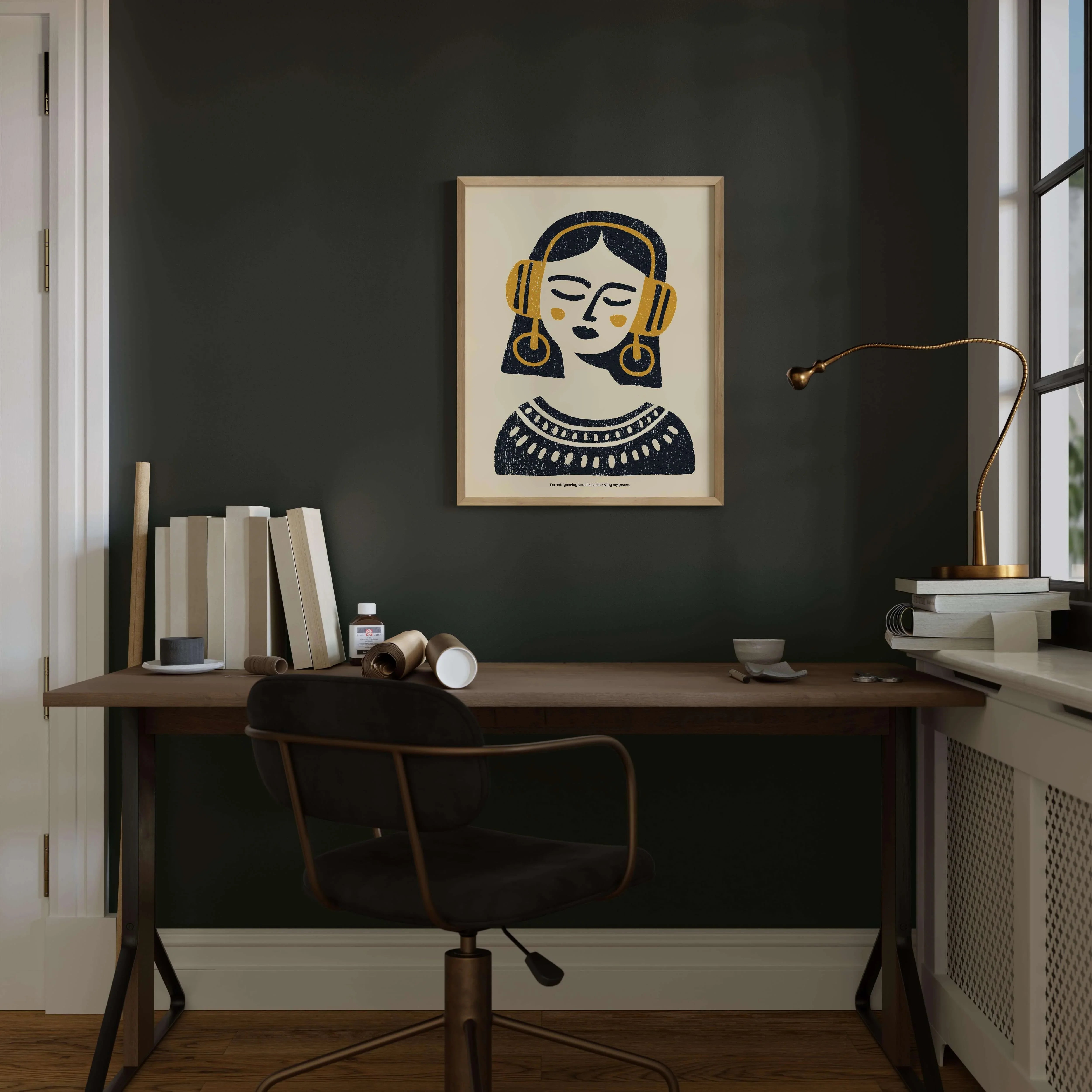 Women portrait art prints collection