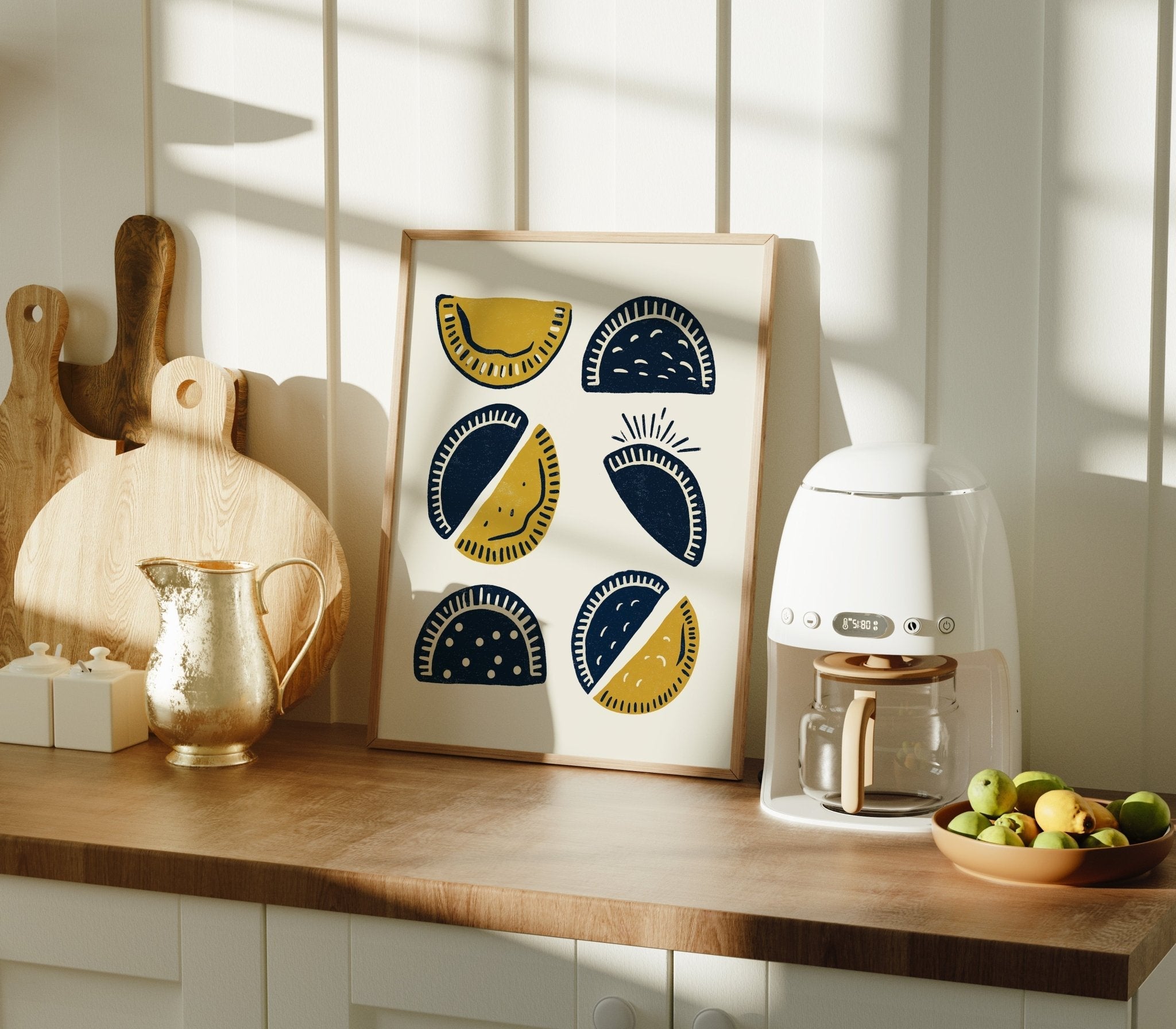 Pastelillos del Kiosko art print