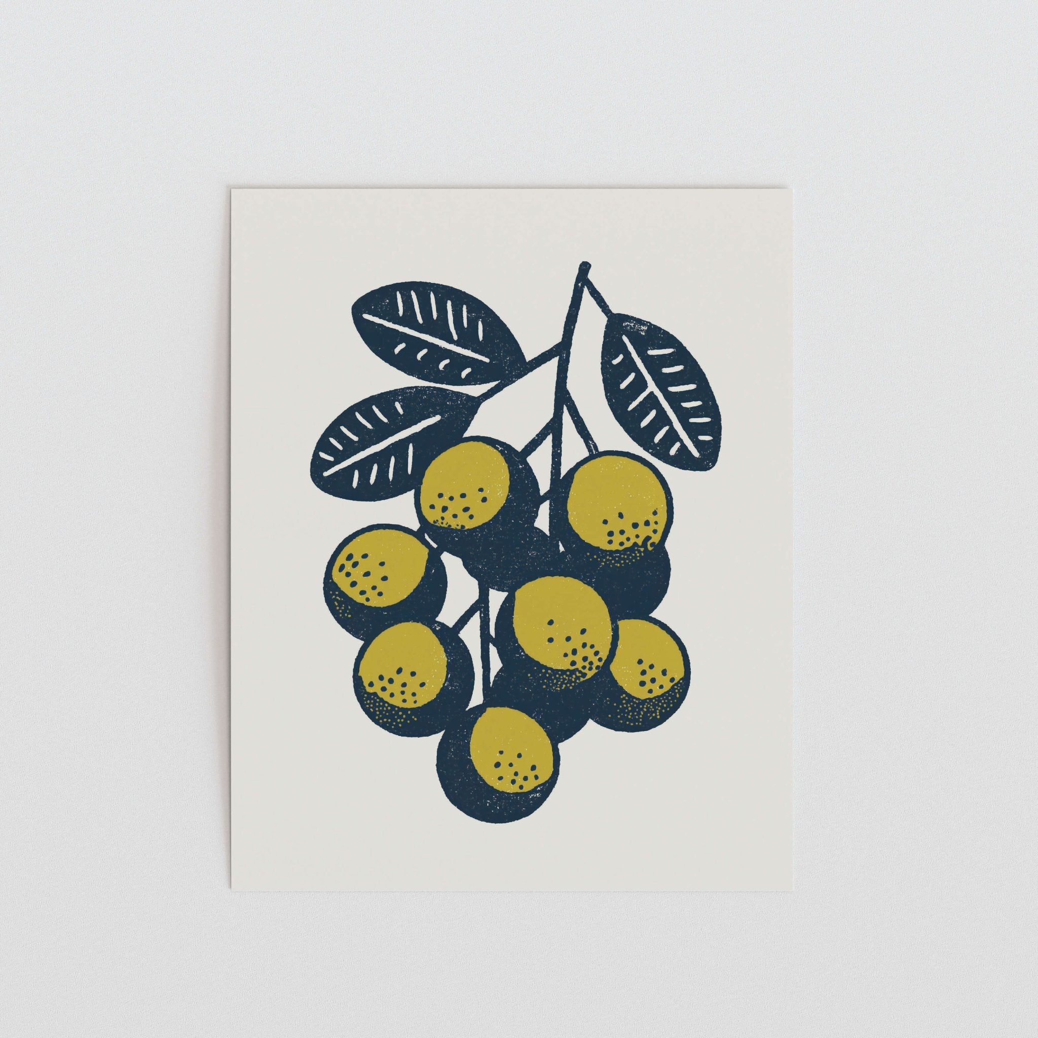 Quenepas art print