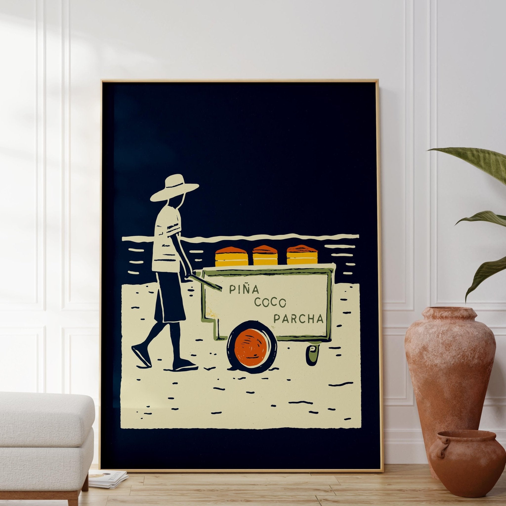 Ice Cream Cart art print