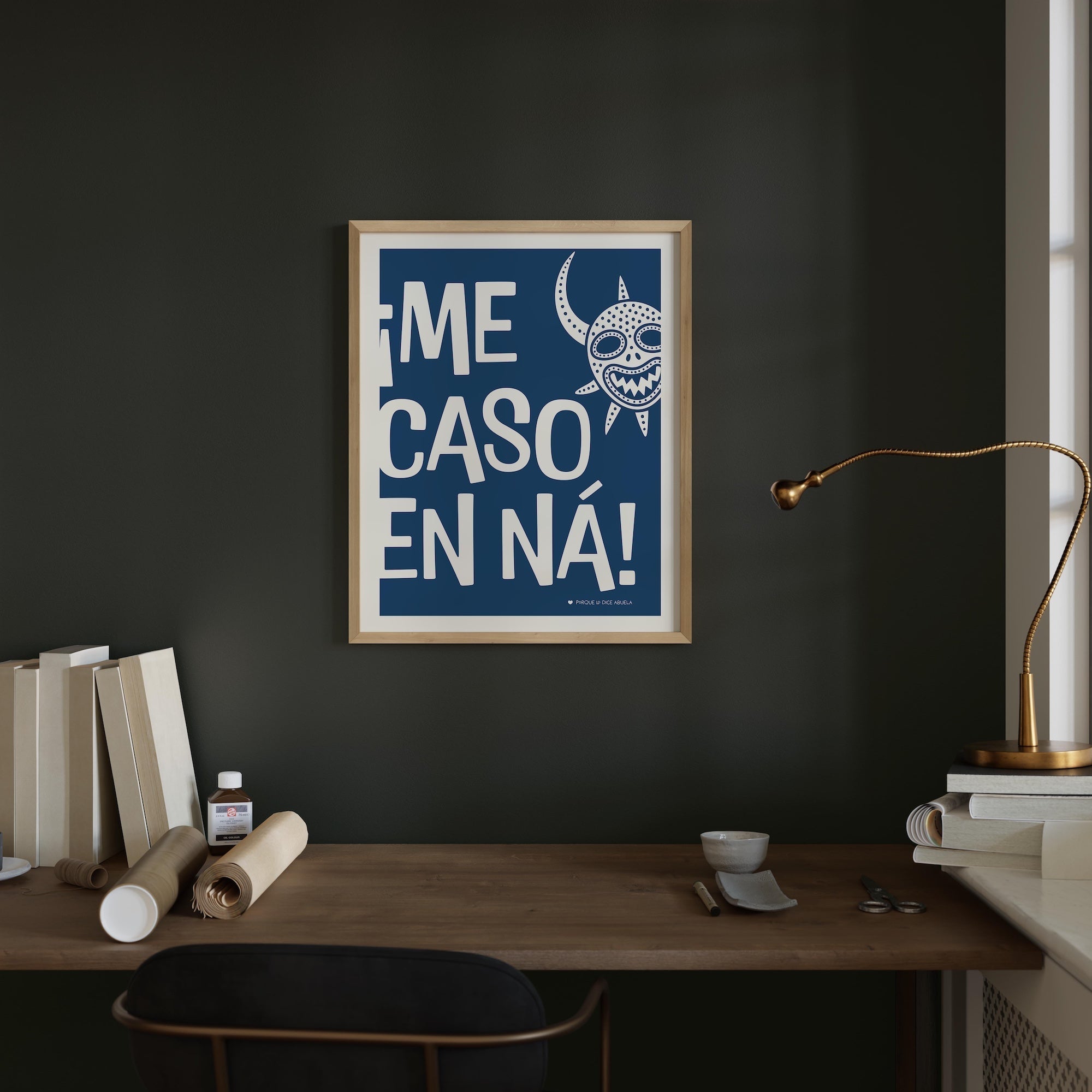 ¡Me Caso en Ná! art print