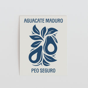 Aguacate Maduro, Peo Seguro - The FlatFile Society