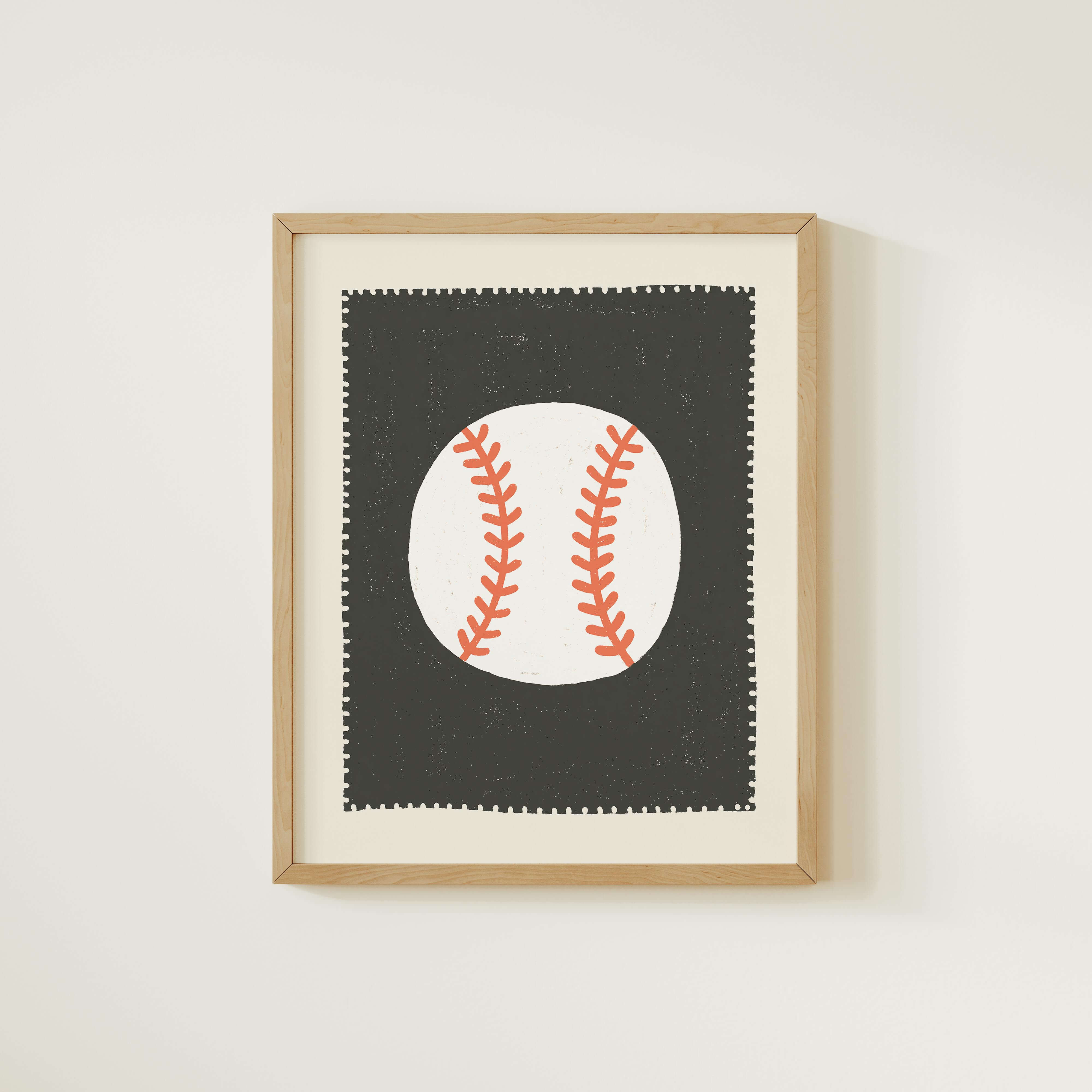 Baseball Nursery Print