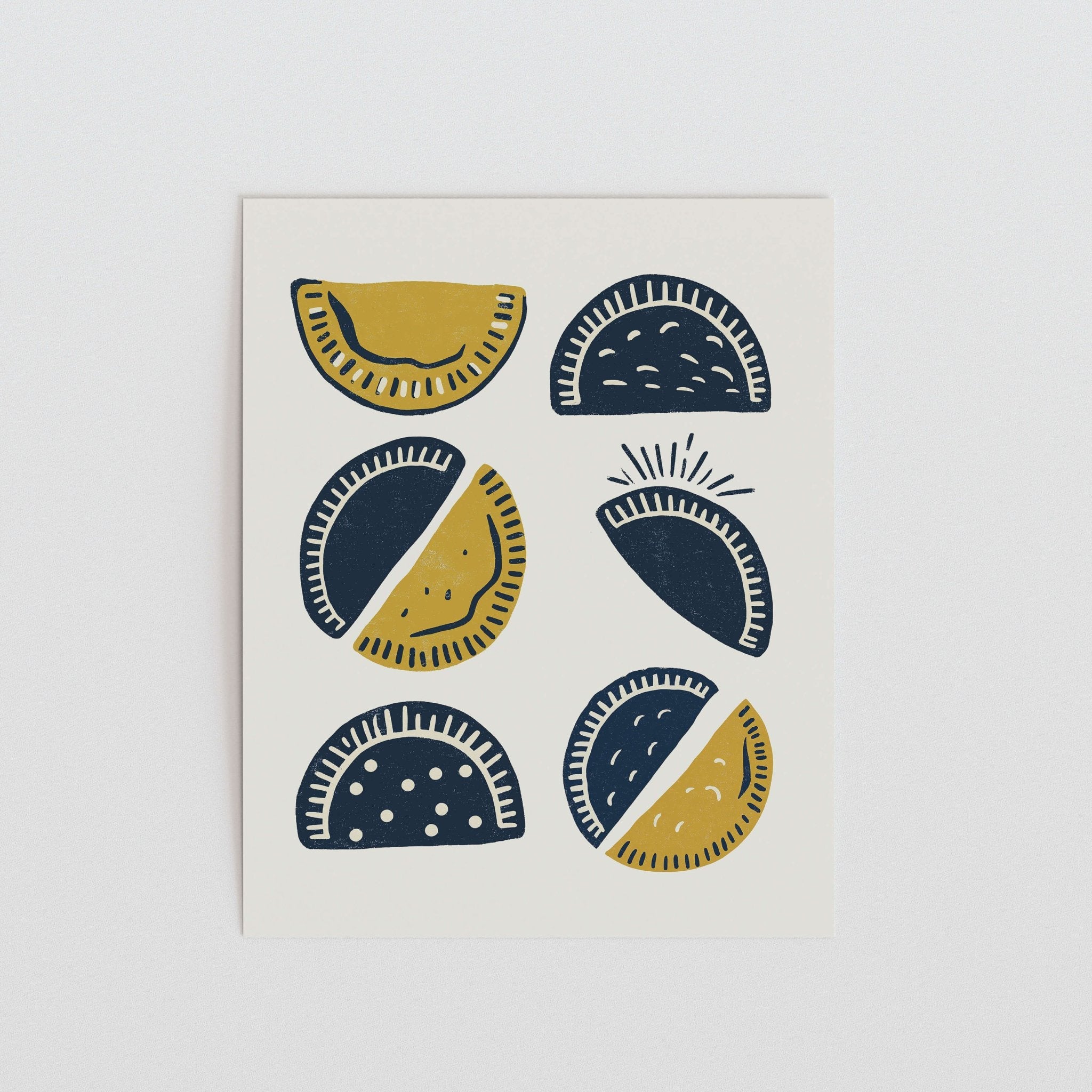 Pastelillos del Kiosko art print