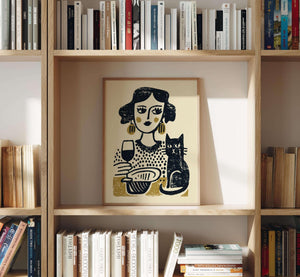 Dinner Date with My Cat - The FlatFile Society