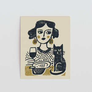 Dinner Date with My Cat - The FlatFile Society