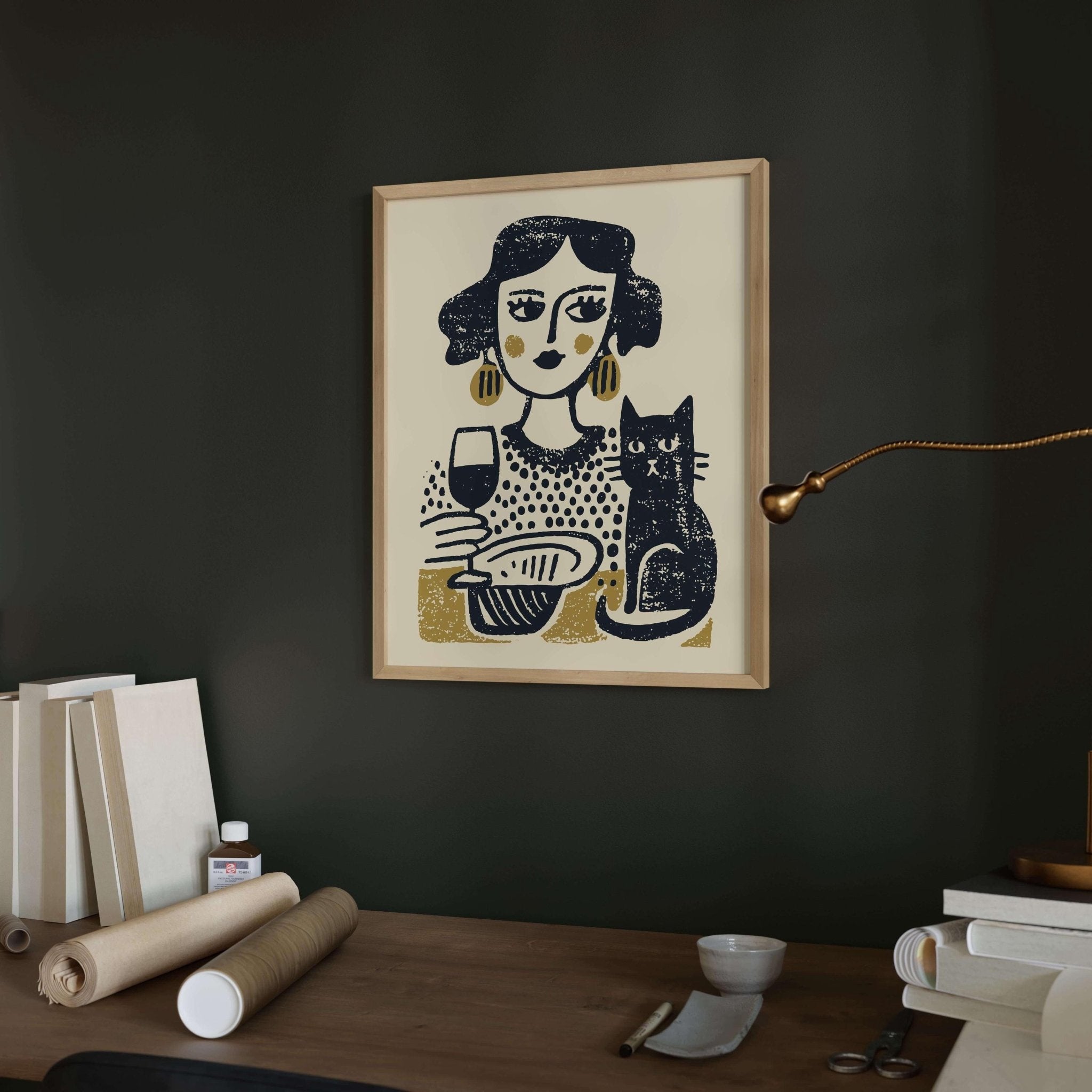 Dinner Date with My Cat - The FlatFile Society