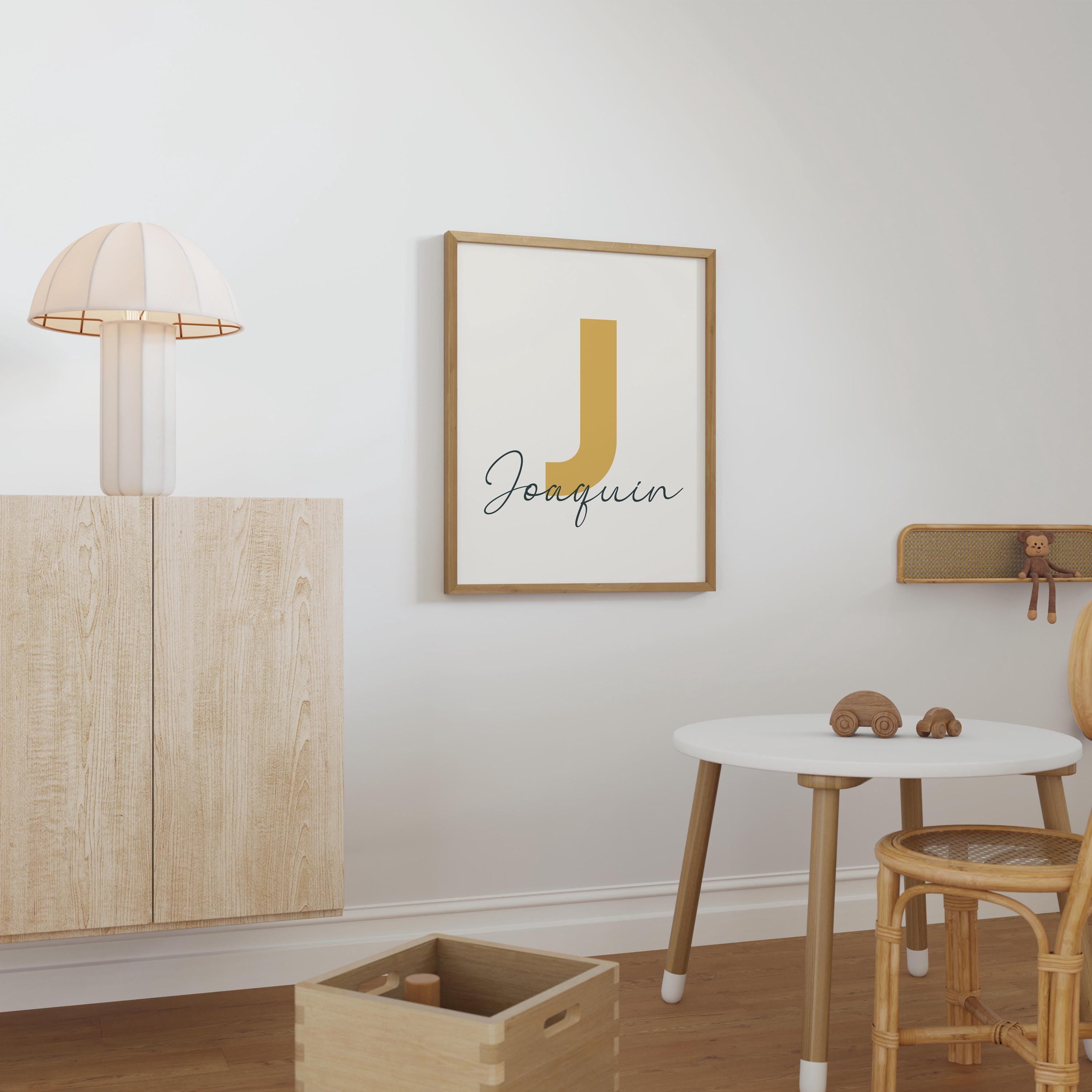 Personalized Name Print example - Matteo