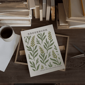 Nebraska State Flower Art Print – Goldenrod - The FlatFile Society