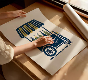 Piragua Cart - The FlatFile Society