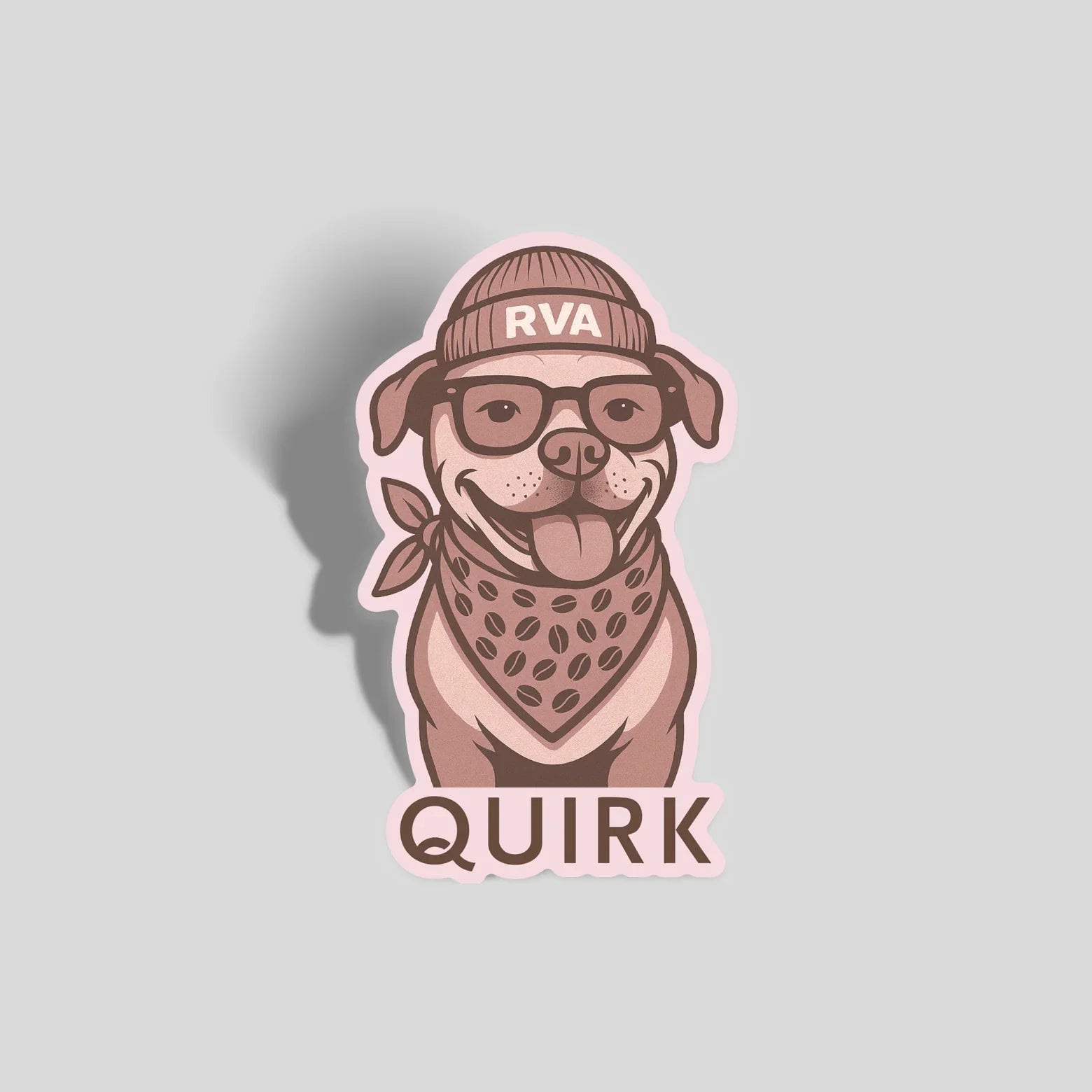 Quirk Dog Sticker – Richmond Edition - The FlatFile Society